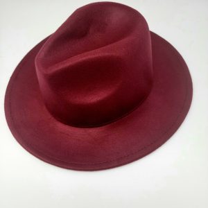The Burgundy Fedora